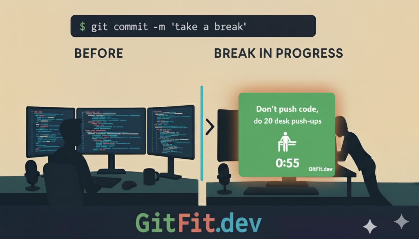 GitFit.dev in action